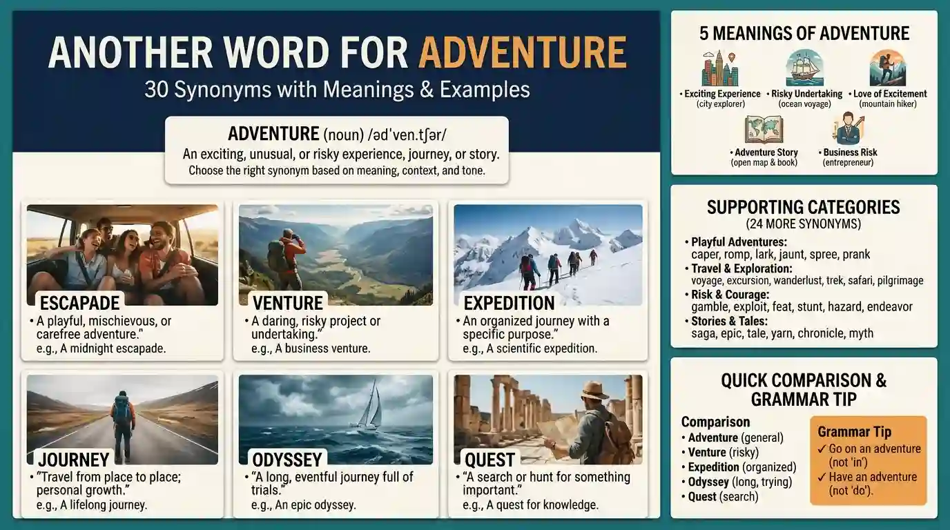 Another Word for Adventure