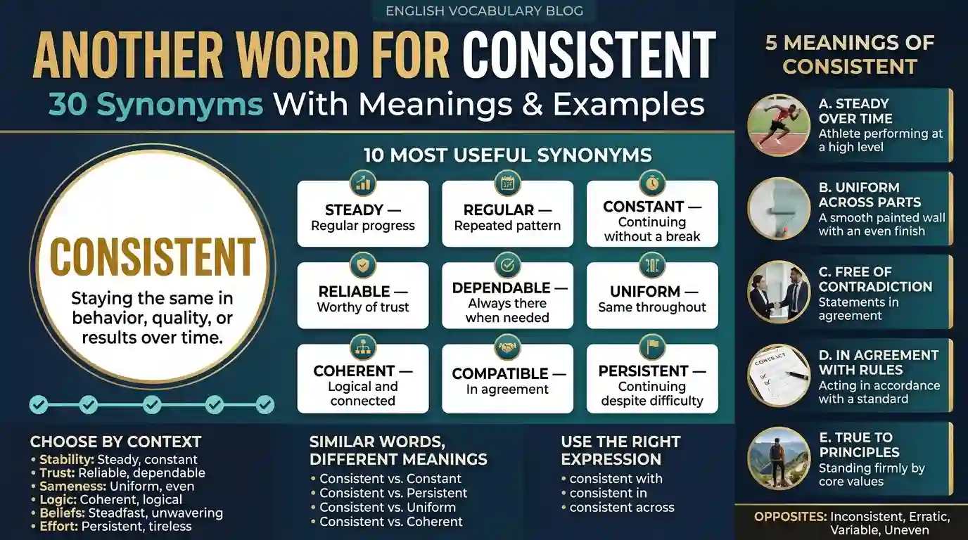 Another Word for Consistent