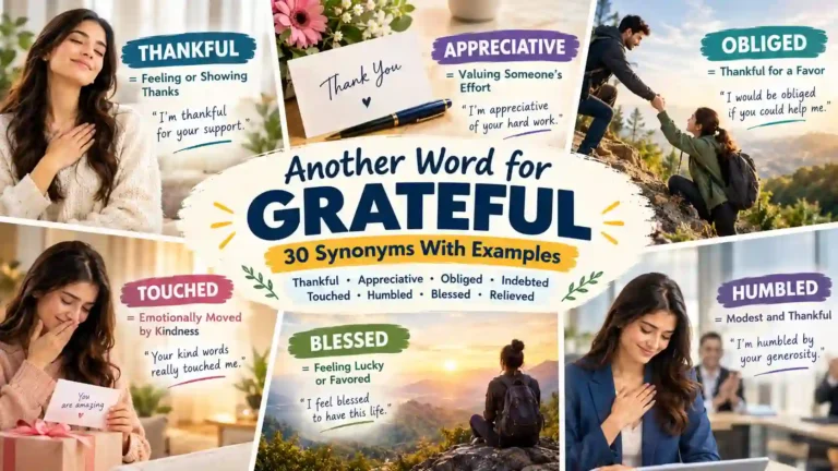 Another Word for Grateful