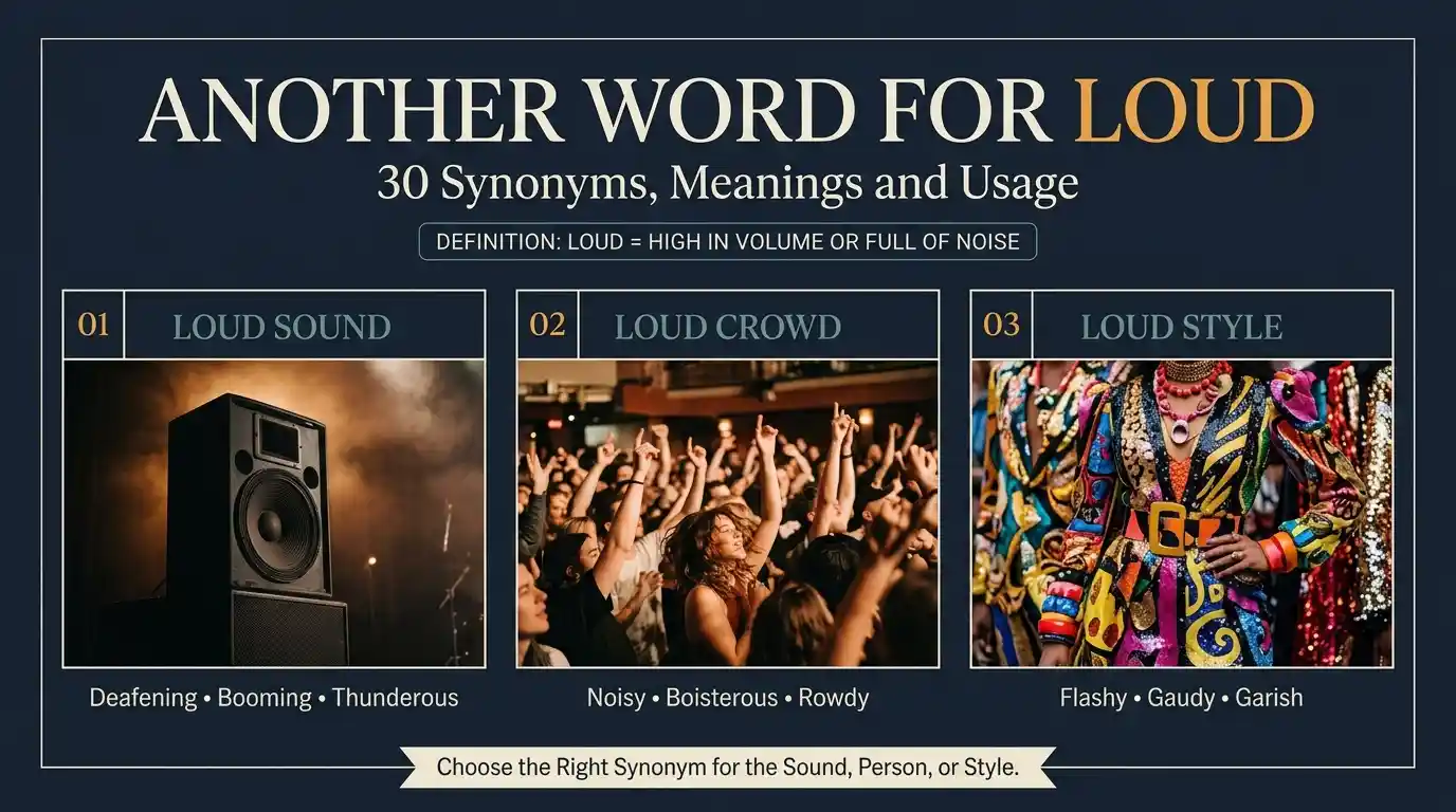 Another Word for Loud