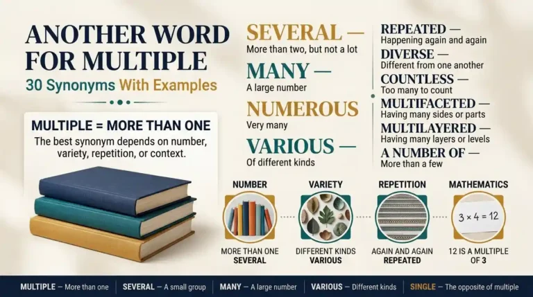 Another Word for Multiple