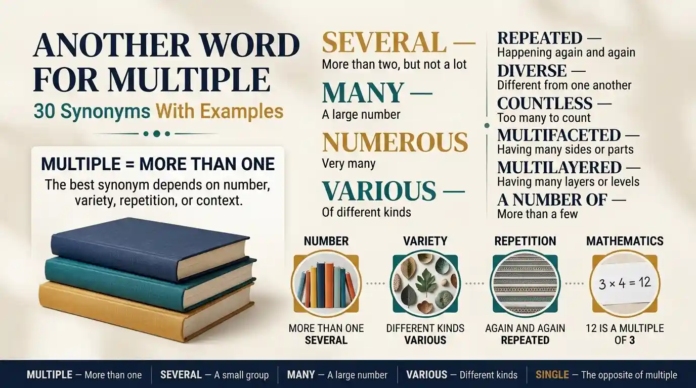 Another Word for Multiple